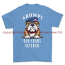 Grumpy Old Crabs Veteran Printed T-Shirt