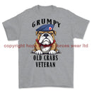Grumpy Old Crabs Veteran Printed T-Shirt