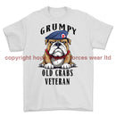Grumpy Old Crabs Veteran Printed T-Shirt