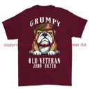 Grumpy Old Duke Of Wellington's Regiment Veteran Printed T-Shirt