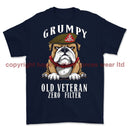 Grumpy Old Duke Of Wellington's Regiment Veteran Printed T-Shirt