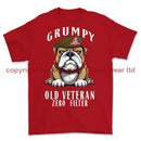 Grumpy Old Duke Of Wellington's Regiment Veteran Printed T-Shirt