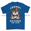 Grumpy Old Duke Of Wellington's Regiment Veteran Printed T-Shirt