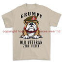 Grumpy Old Duke Of Wellington's Regiment Veteran Printed T-Shirt