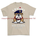 Grumpy Old Fusilier Veteran Printed T-Shirt