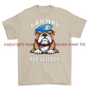 Grumpy Old UN Veteran Printed T-Shirt