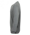 Jumper - Regimental Lightweight Cotton Acrylic V Neck Sweater