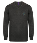 King's Royal Hussars Lightweight V Neck Sweater
