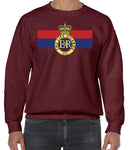 Life Guards Cap Badge Front Printed Sweater