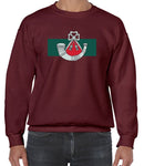 Light Infantry Front Printed Sweater