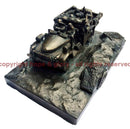 Long Range Desert Group Chevrolet Bronze Statue