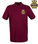 Merchant Navy Embroidered Pique Polo Shirt