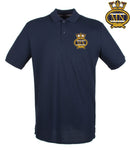 Merchant Navy Embroidered Pique Polo Shirt