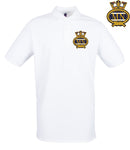 Merchant Navy Embroidered Pique Polo Shirt