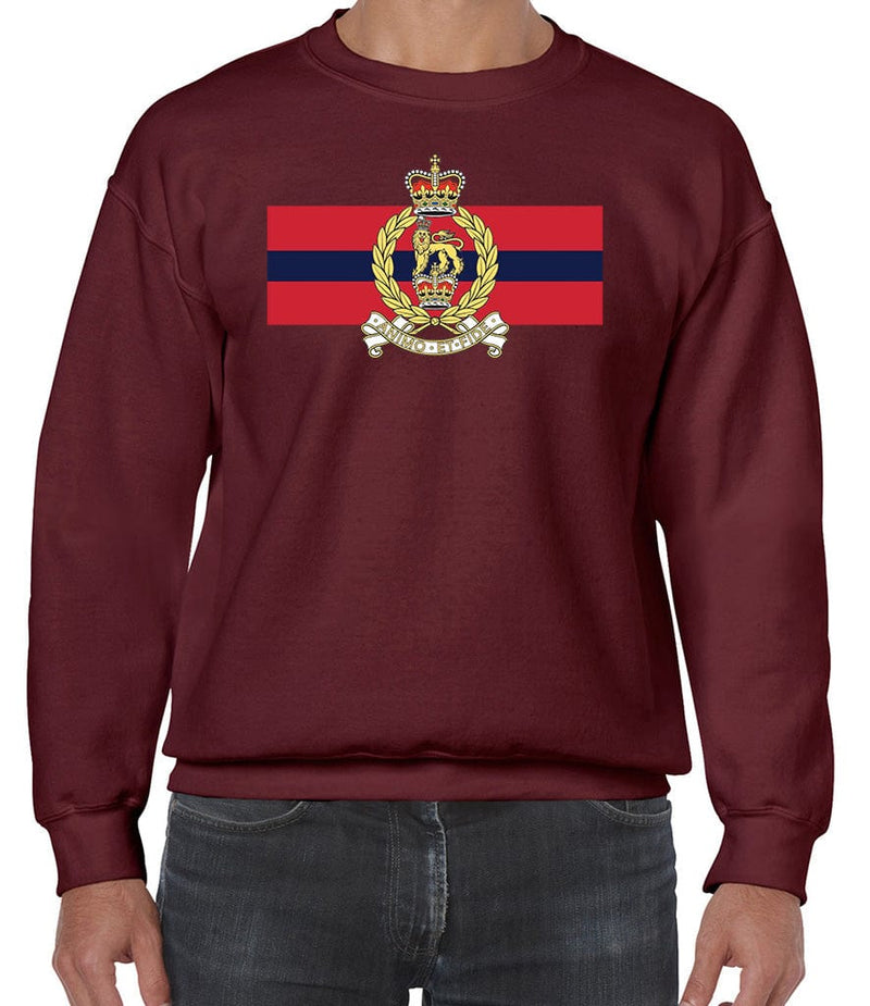 Military Provost Staff Corps Front Printed Sweater