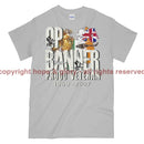 OP Banner Proud Veteran Printed T-Shirt