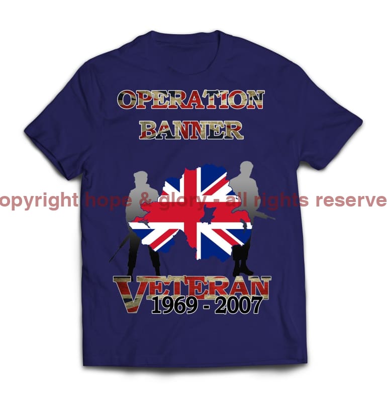 OP Banner Veteran Printed T-Shirt