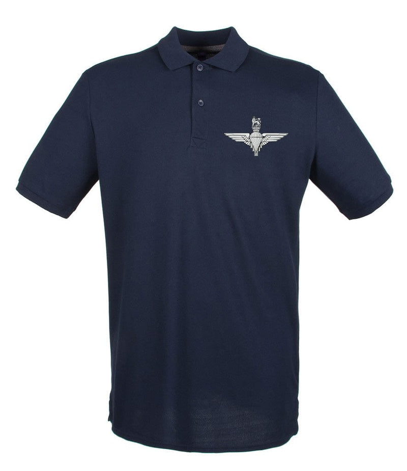 Parachute Regiment Embroidered Pique Polo Shirt