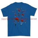 Poppy Chutes 'We Will Remember Them' Printed T-Shirt