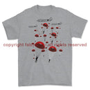 Poppy Chutes 'We Will Remember Them' Printed T-Shirt