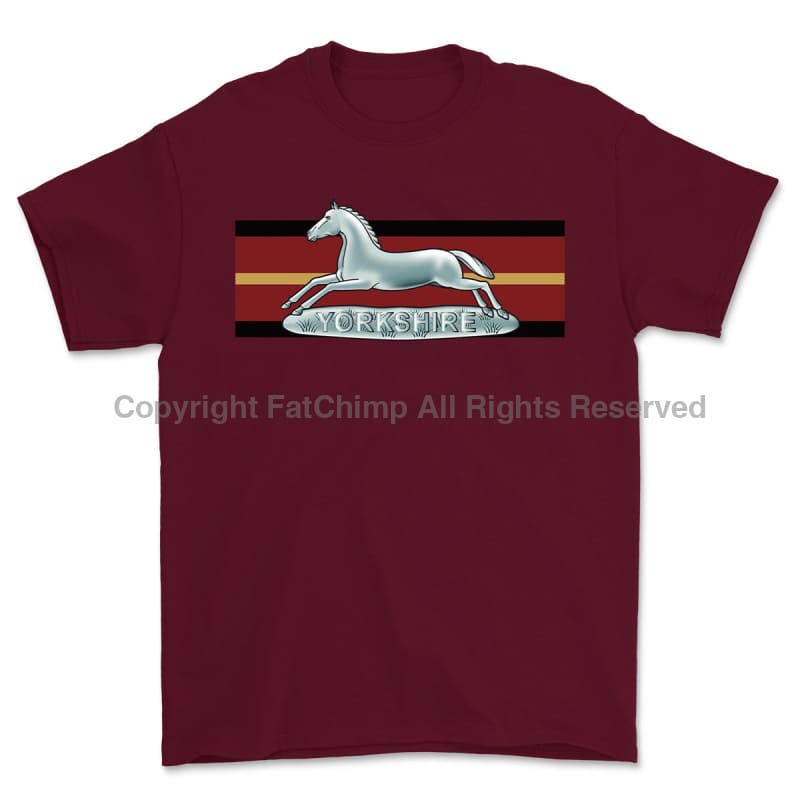Prince Of Wales' Own Regiment Of Yorkshire Printed T-Shirt