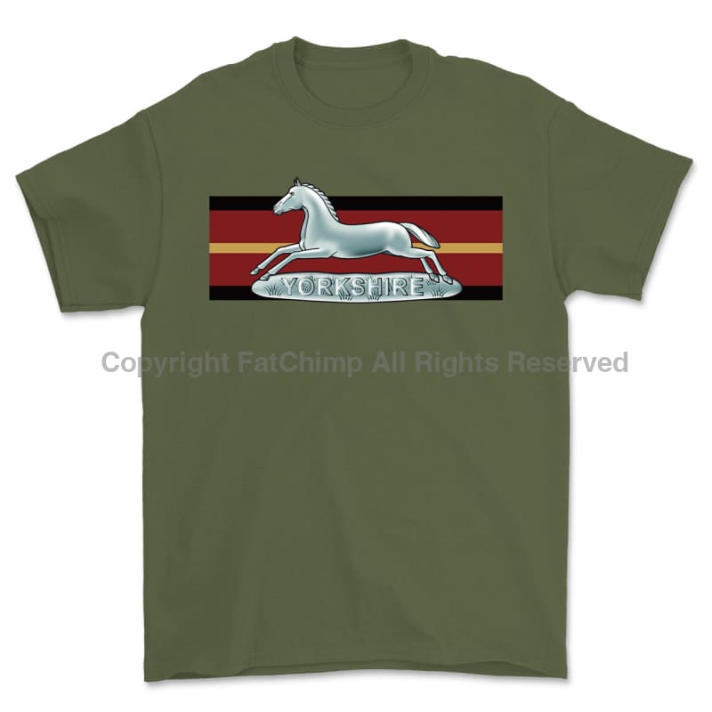 Prince Of Wales' Own Regiment Of Yorkshire Printed T-Shirt