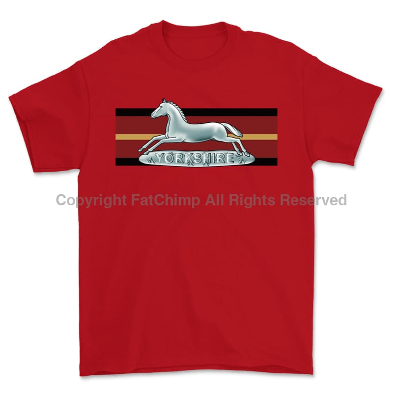 Prince Of Wales' Own Regiment Of Yorkshire Printed T-Shirt