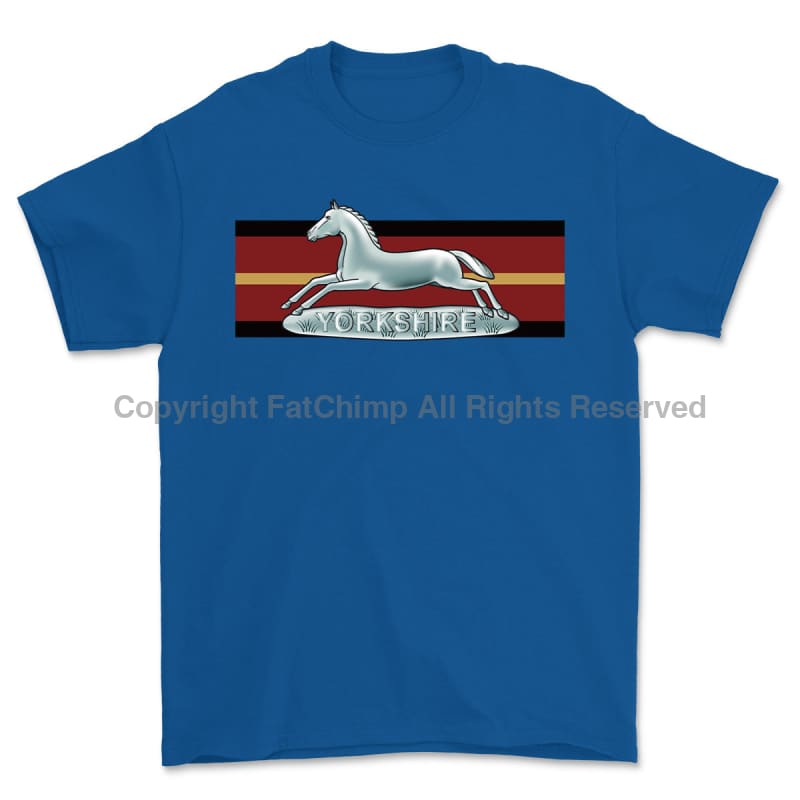 Prince Of Wales' Own Regiment Of Yorkshire Printed T-Shirt