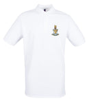 Queen's Royal Hussars Embroidered Pique Polo Shirt