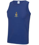 Queen's Royal Hussars Embroidered Sports Vest
