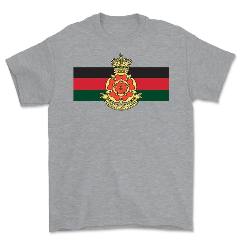Queen's Lancashire Regiment Printed T-Shirt