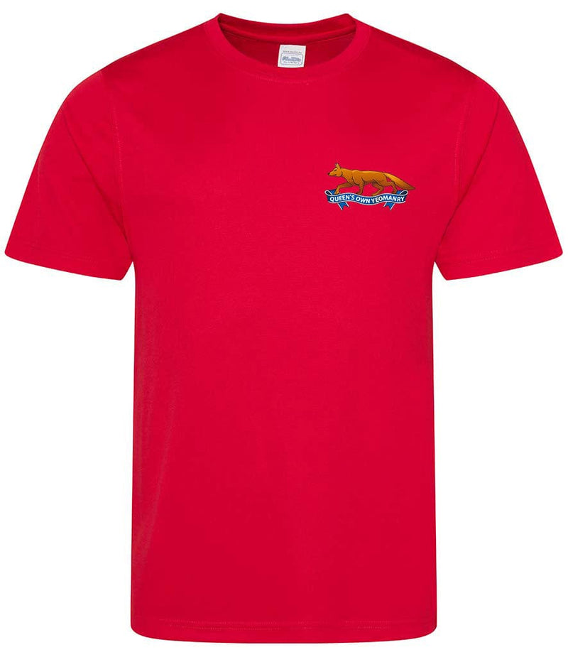 Queen's Own Yeomanry Sports T-Shirt