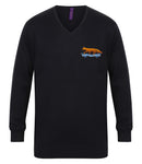 Queen's Own Yeomanry Lightweight V Neck Sweater