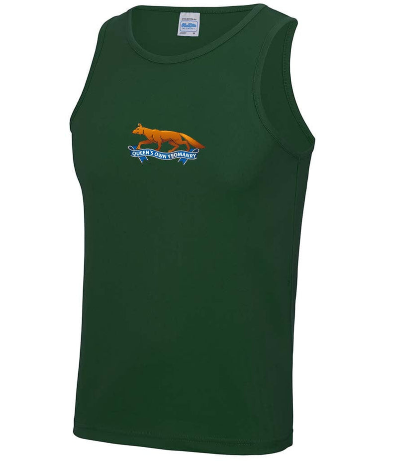 Queen's Own Yeomanry Embroidered Sports Vest