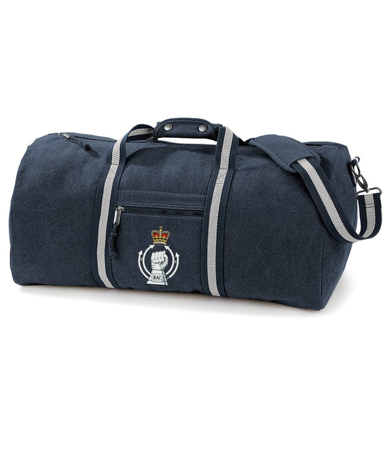 Royal Armoured Corps Vintage Canvas Holdall