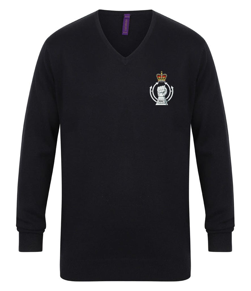 Royal Armoured Corps Lightweight V Neck Sweater