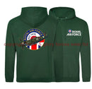 RAF Since 1918 Spitfire Double Side Printed Hoodie