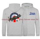 RAF Since 1918 Spitfire Double Side Printed Hoodie