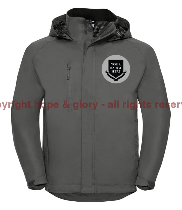 Raf Units Waterproof Hydraplus Jacket Xs 34/36’ / Titanium Coats And Jackets