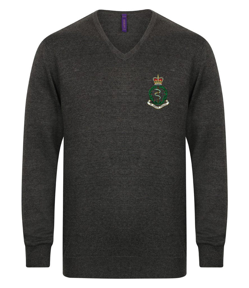 Royal Army Medical Corps Lightweight V Neck Sweater