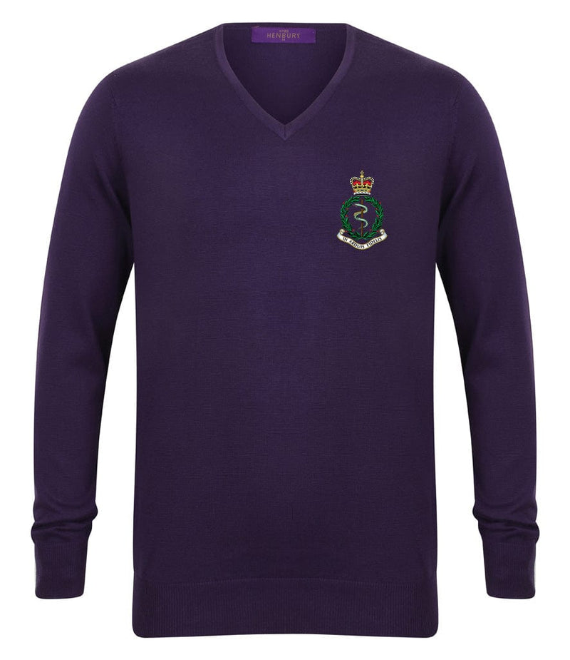 Royal Army Medical Corps Lightweight V Neck Sweater