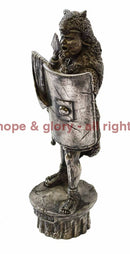 Roman Soldier 9Th Legion Bronze Statue Military