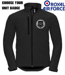 ROYAL AIR FORCE UNITS Embroidered 3 Layer Softshell Jacket