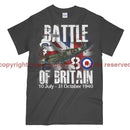 Royal Air Force Battle Of Britain 1940 Commemorative Printed T-Shirt