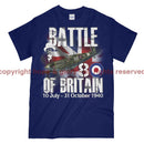 Royal Air Force Battle Of Britain 1940 Commemorative Printed T-Shirt