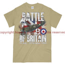 Royal Air Force Battle Of Britain 1940 Commemorative Printed T-Shirt