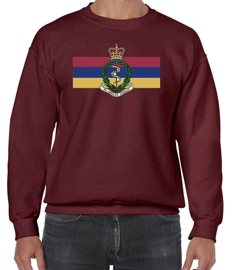 Royal Army Medical Corps Front Printed Sweater