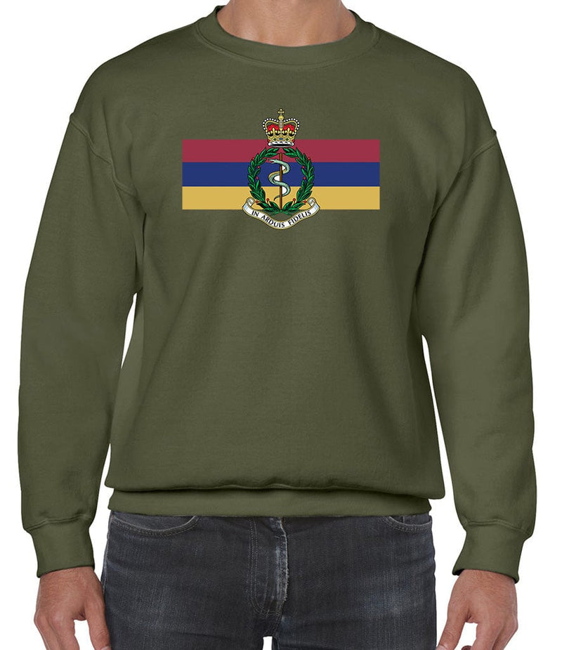 Royal Army Medical Corps Front Printed Sweater