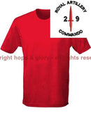 T-Shirts - Royal Artillery 29 Commando Sports T-Shirt