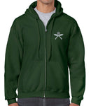 Royal Gurkha Rifles Unisex Full Zip Hoodie